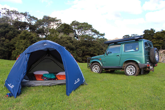 great barrier island camping and vehicle rental